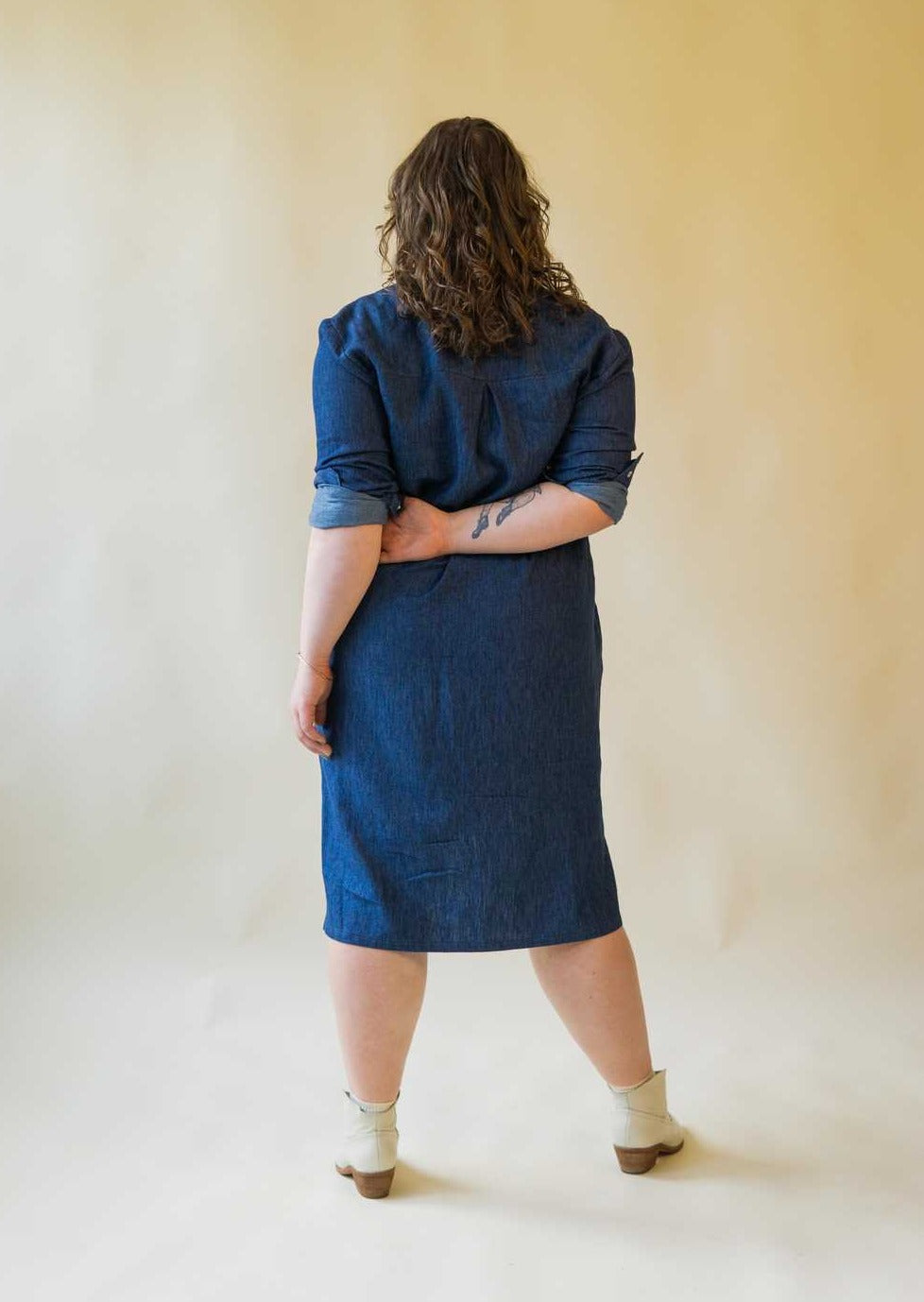 Colt | Long Sleeve Chambray Shirtdress, Street_and_Saddle, local_plus_size_inclusive_ethical