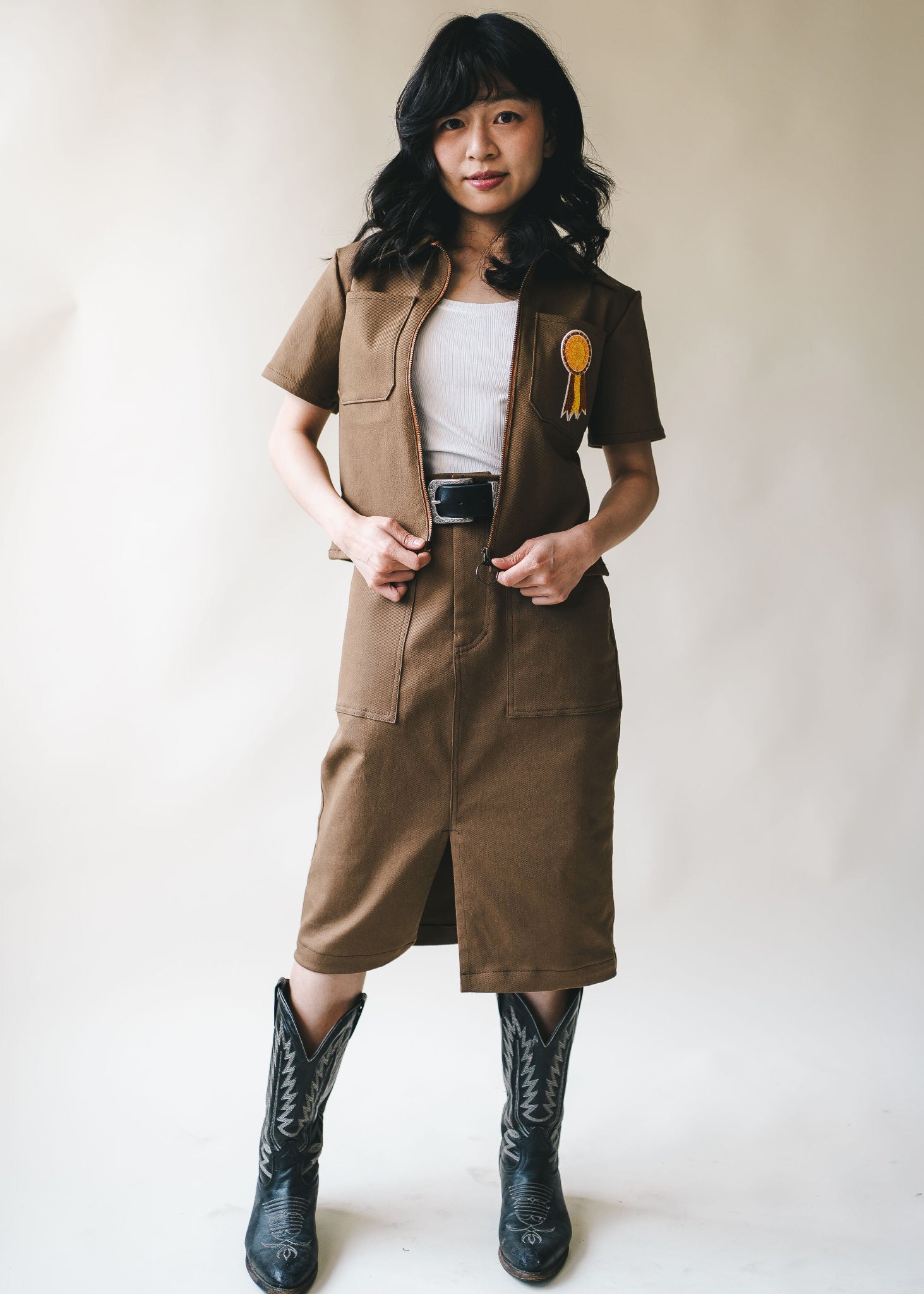 Filly | Denim Pencil Skirt