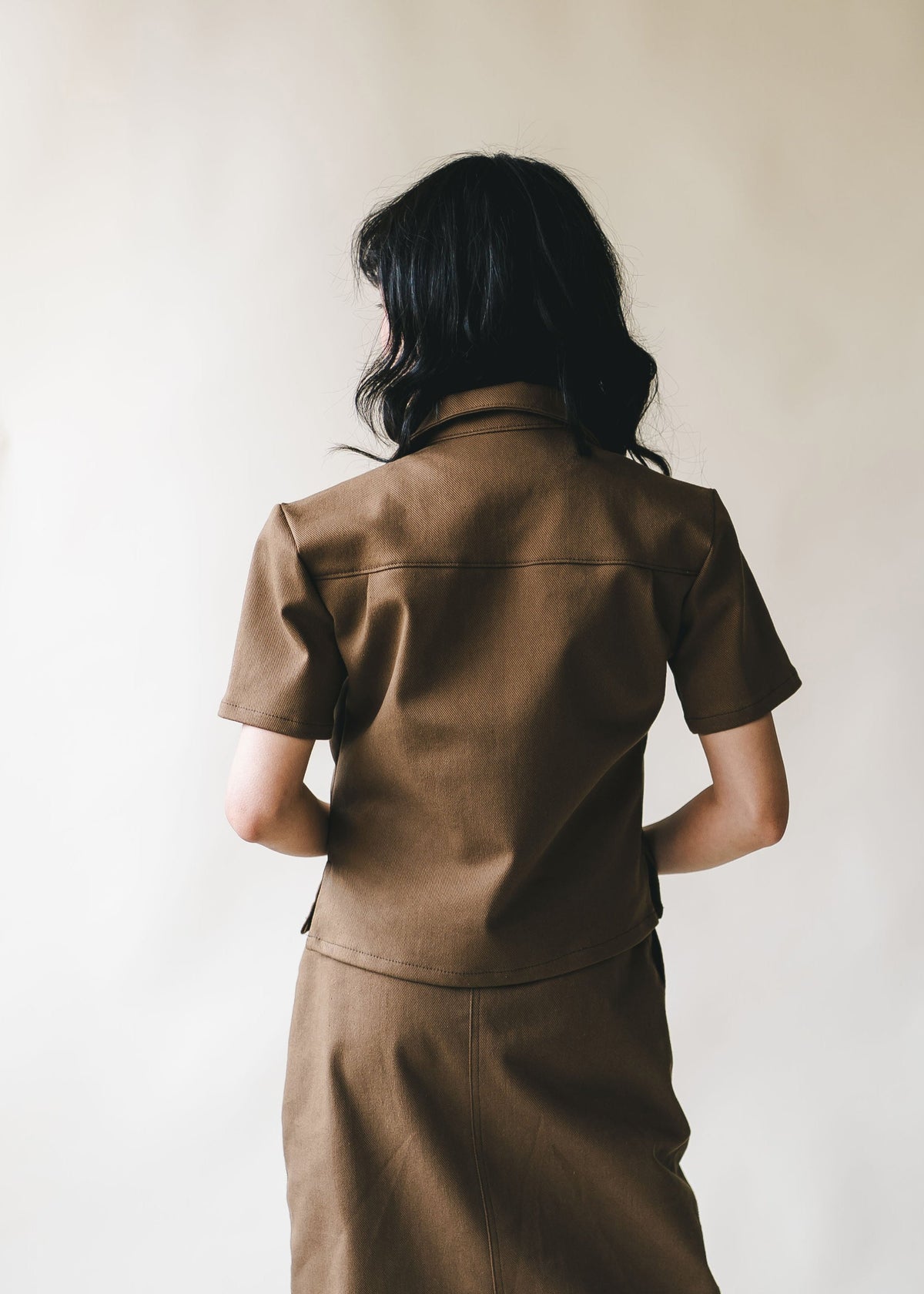 Filly | Cropped Work Shirt