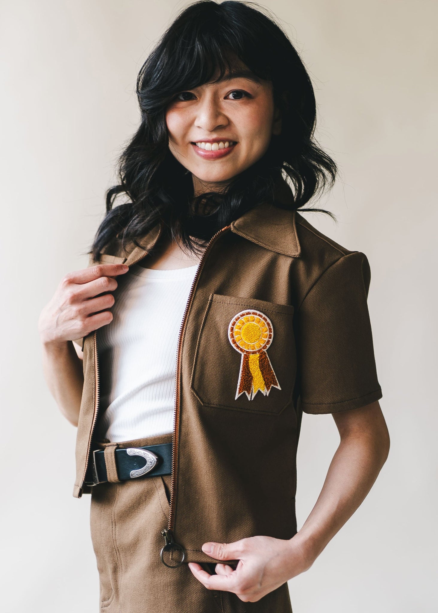 Filly | Cropped Work Shirt