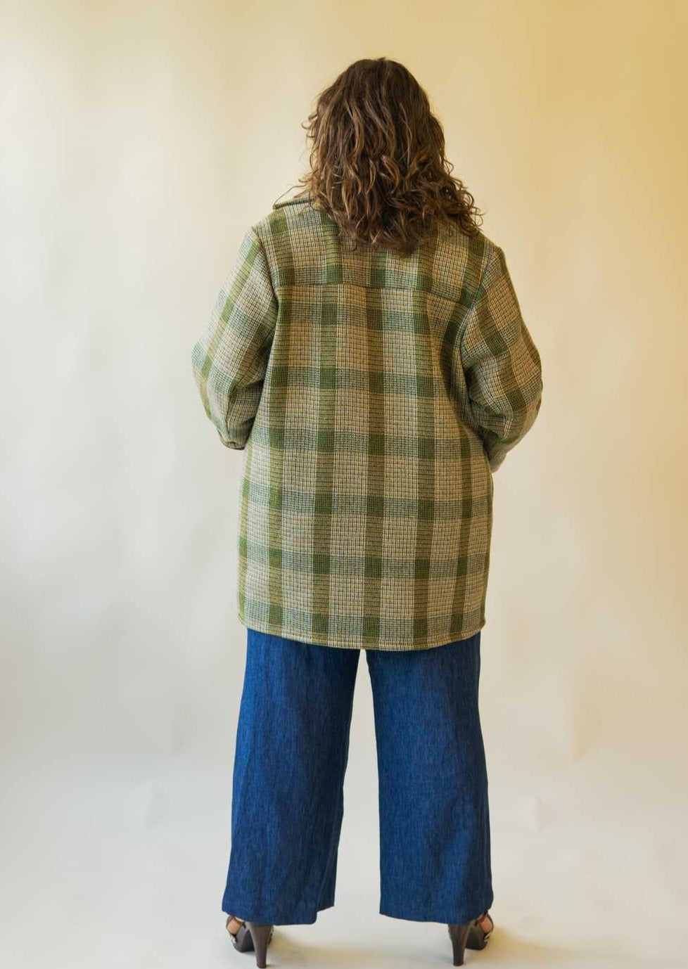 Suffolk Blazer | Plaid Wool Overcoat, Street_and_Saddle, local_plus_size_inclusive_ethical