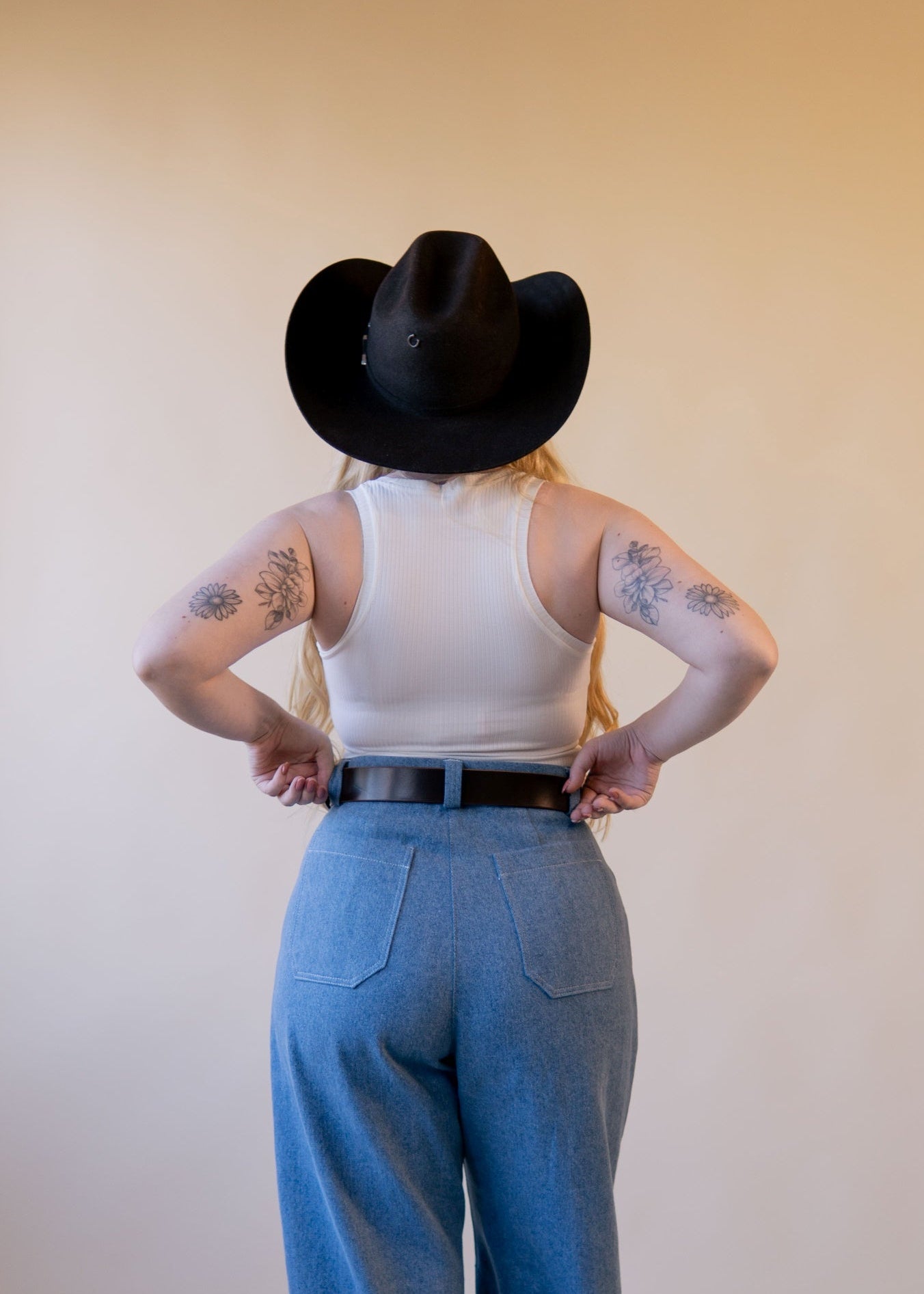 Prospector | White Rib Tank Top, Street_and_Saddle, local_plus_size_inclusive_ethical