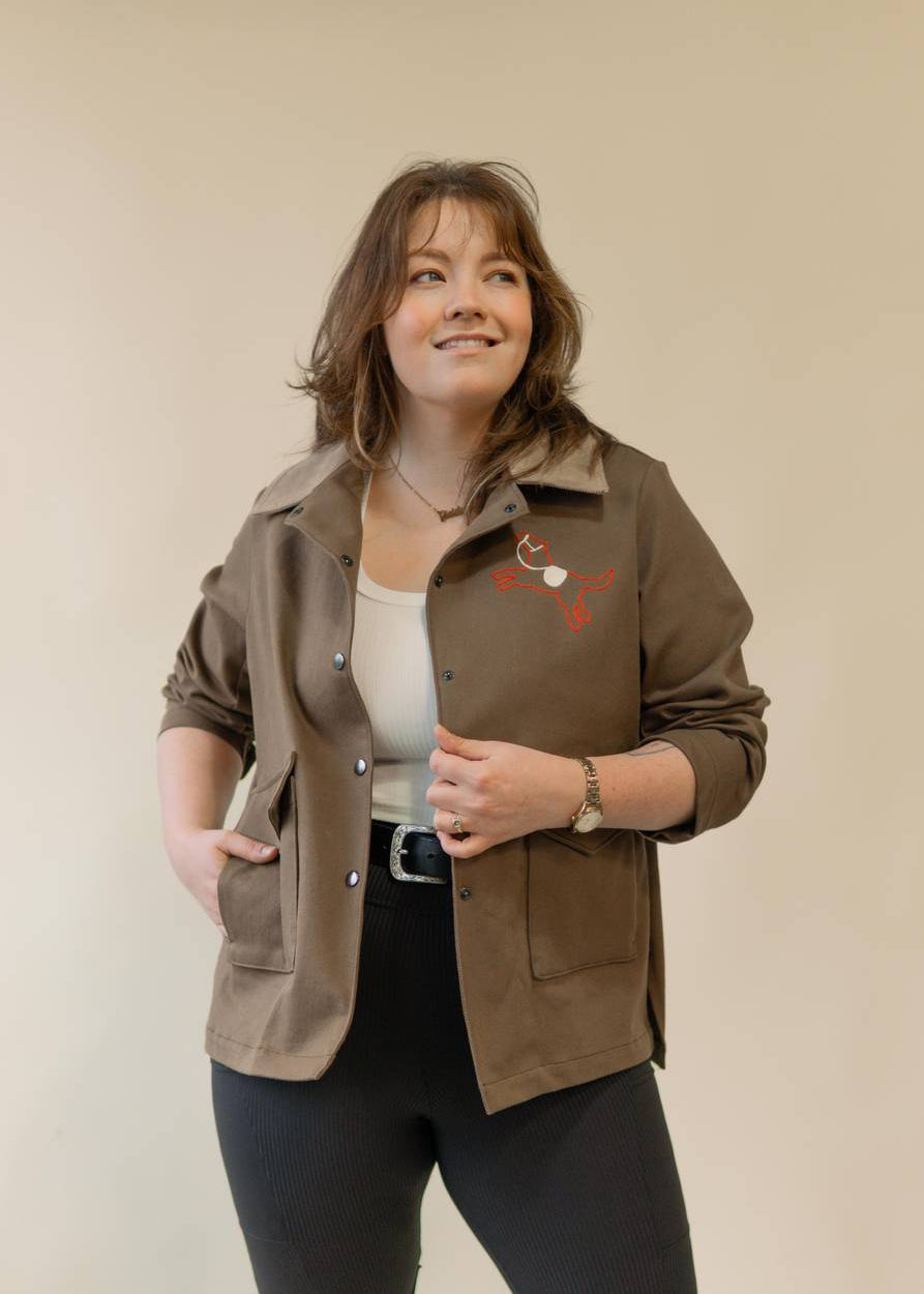 Year of the Horse | Cotton Twill Barn Jacket, Street_and_Saddle, local_plus_size_inclusive_ethical