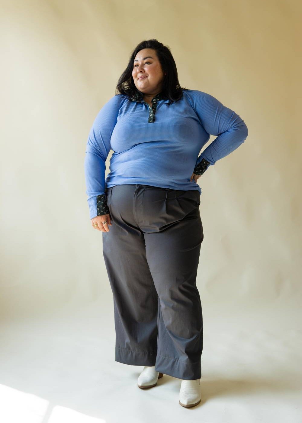 Hickstead | Wide Leg Pleated Cotton Trousers, Street_and_Saddle, local_plus_size_inclusive_ethical