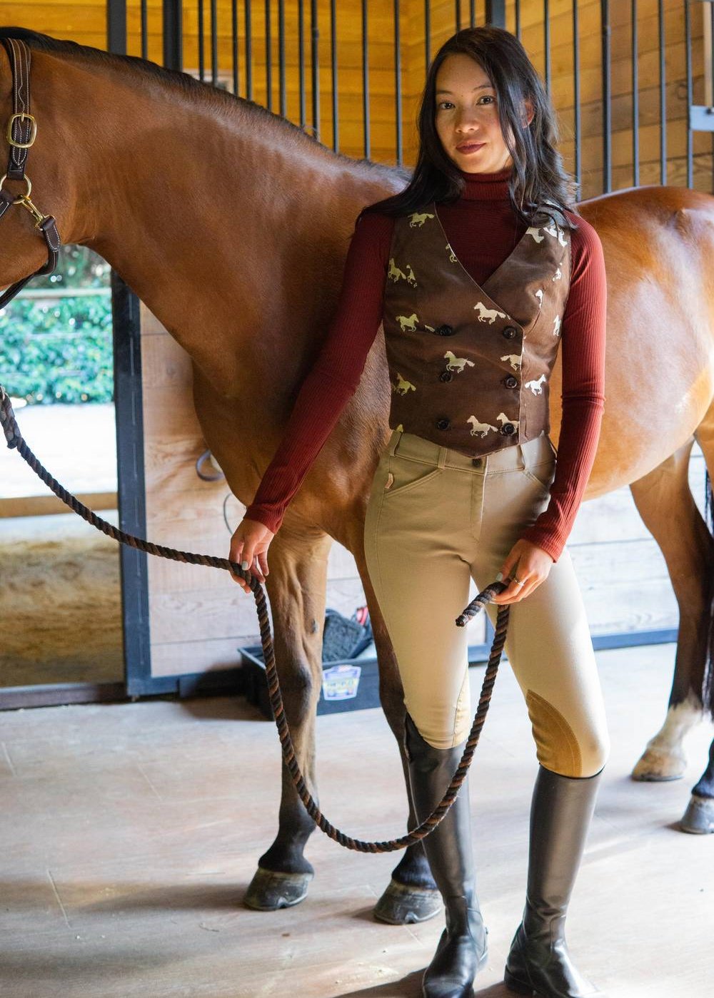 Haflinger | Tailored Corduroy Double Breasted Waistcoat Vest, Street_and_Saddle, local_plus_size_inclusive_ethical