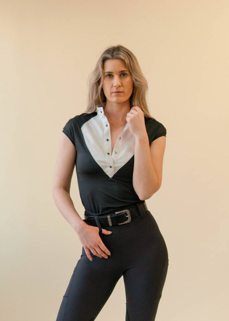 Milton Menasco | Victory Gallop Short Sleeve Show Shirt, Street_and_Saddle, local_plus_size_inclusive_ethical