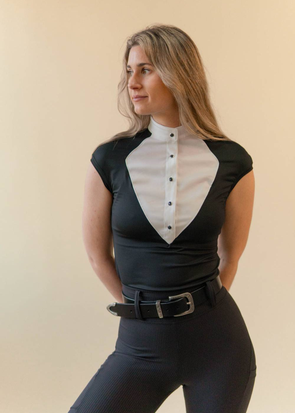 Milton Menasco | Victory Gallop Short Sleeve Show Shirt, Street_and_Saddle, local_plus_size_inclusive_ethical