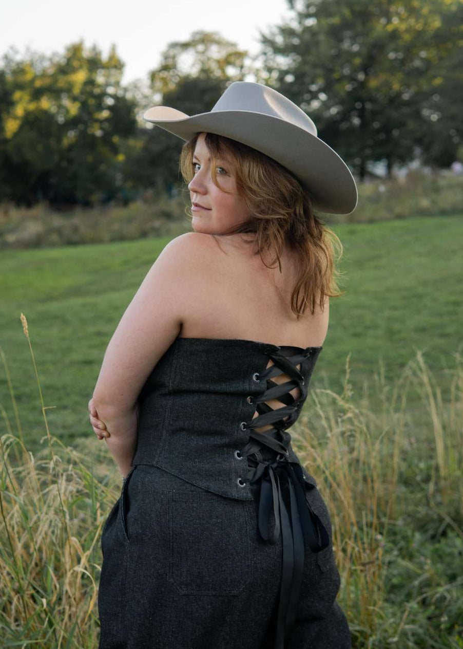 Cabriolet | Denim Corset, Street_and_Saddle, local_plus_size_inclusive_ethical