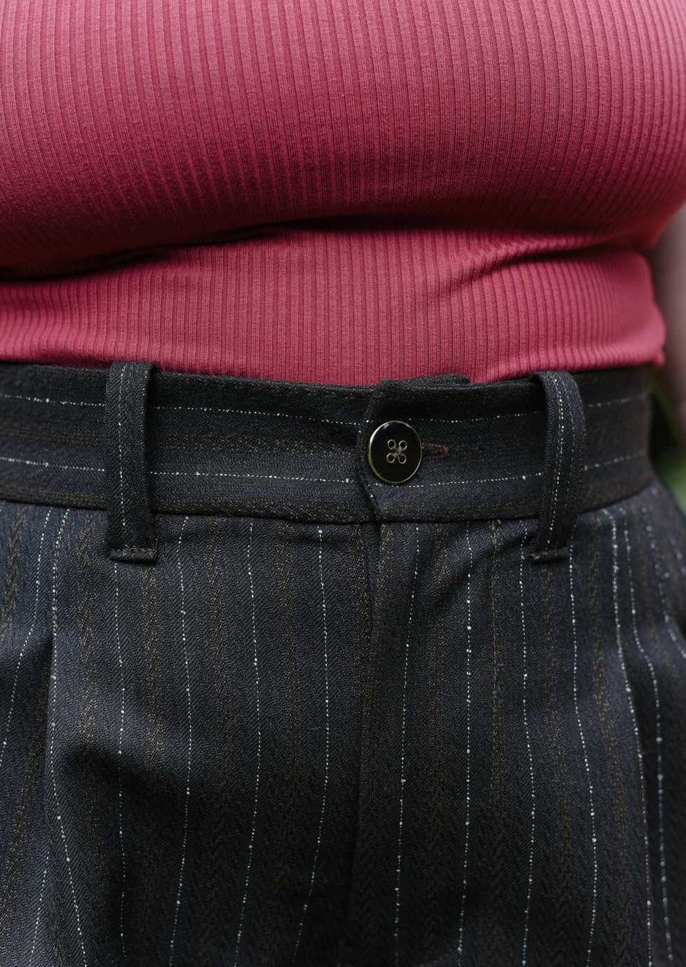 Hickstead Trouser | Wool High Rise Wide Leg Pleated Trouser, Street_and_Saddle, local_plus_size_inclusive_ethical