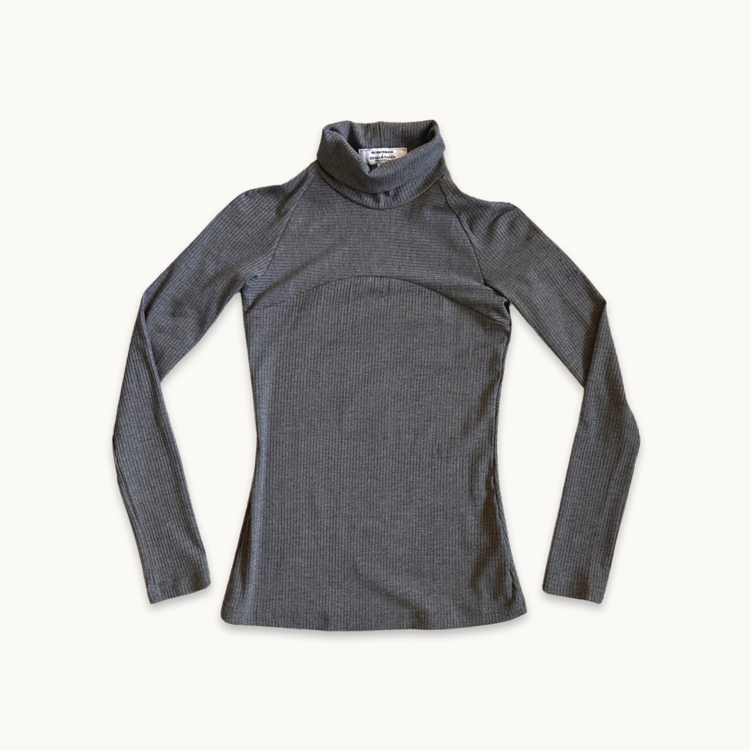 Milton Menasco | Turnout Rib Turtleneck, Street_and_Saddle, local_plus_size_inclusive_ethical