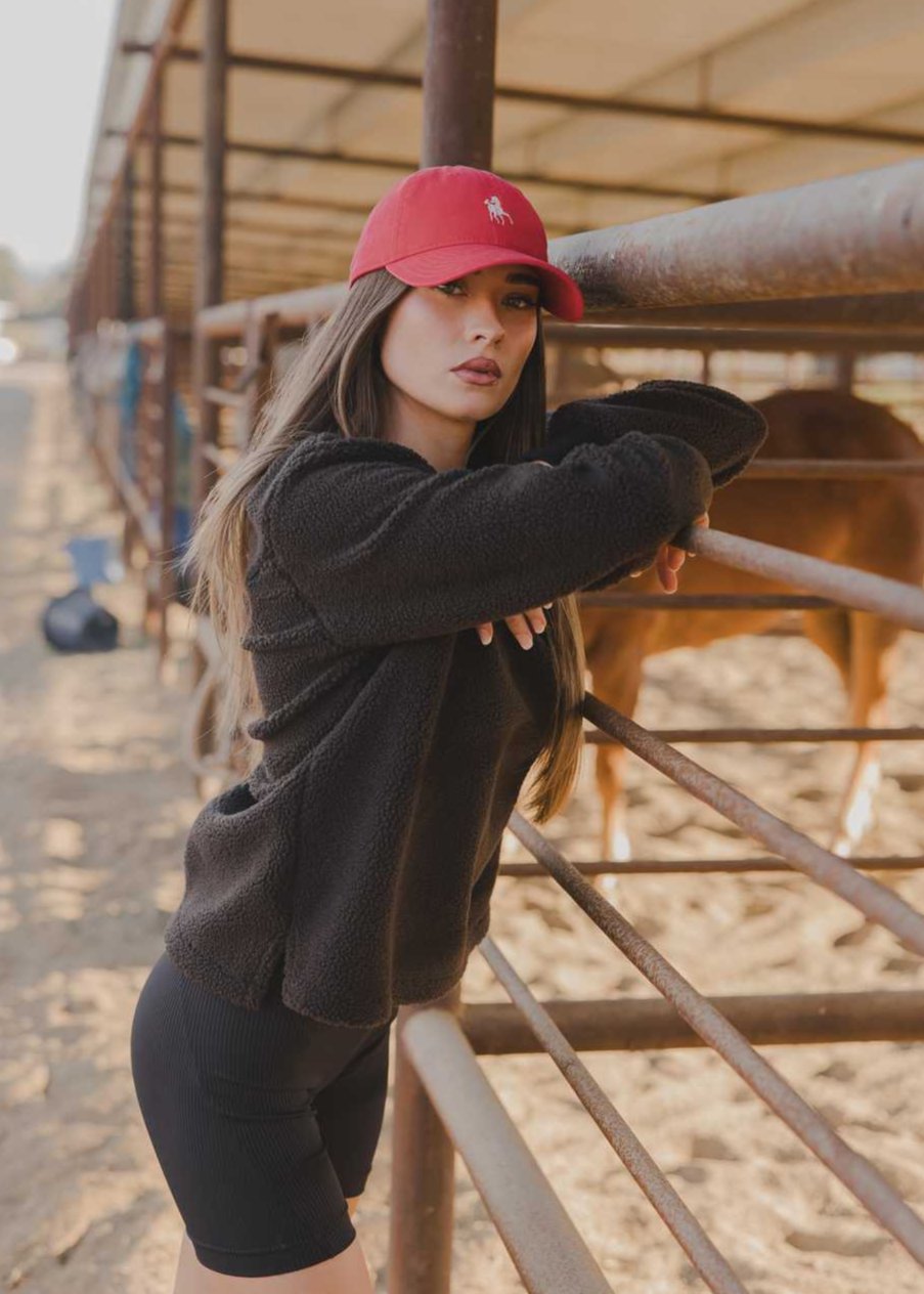 Milton Menasco | Rodeo Sherpa Wool Fleece Sweater, Street_and_Saddle, local_plus_size_inclusive_ethical
