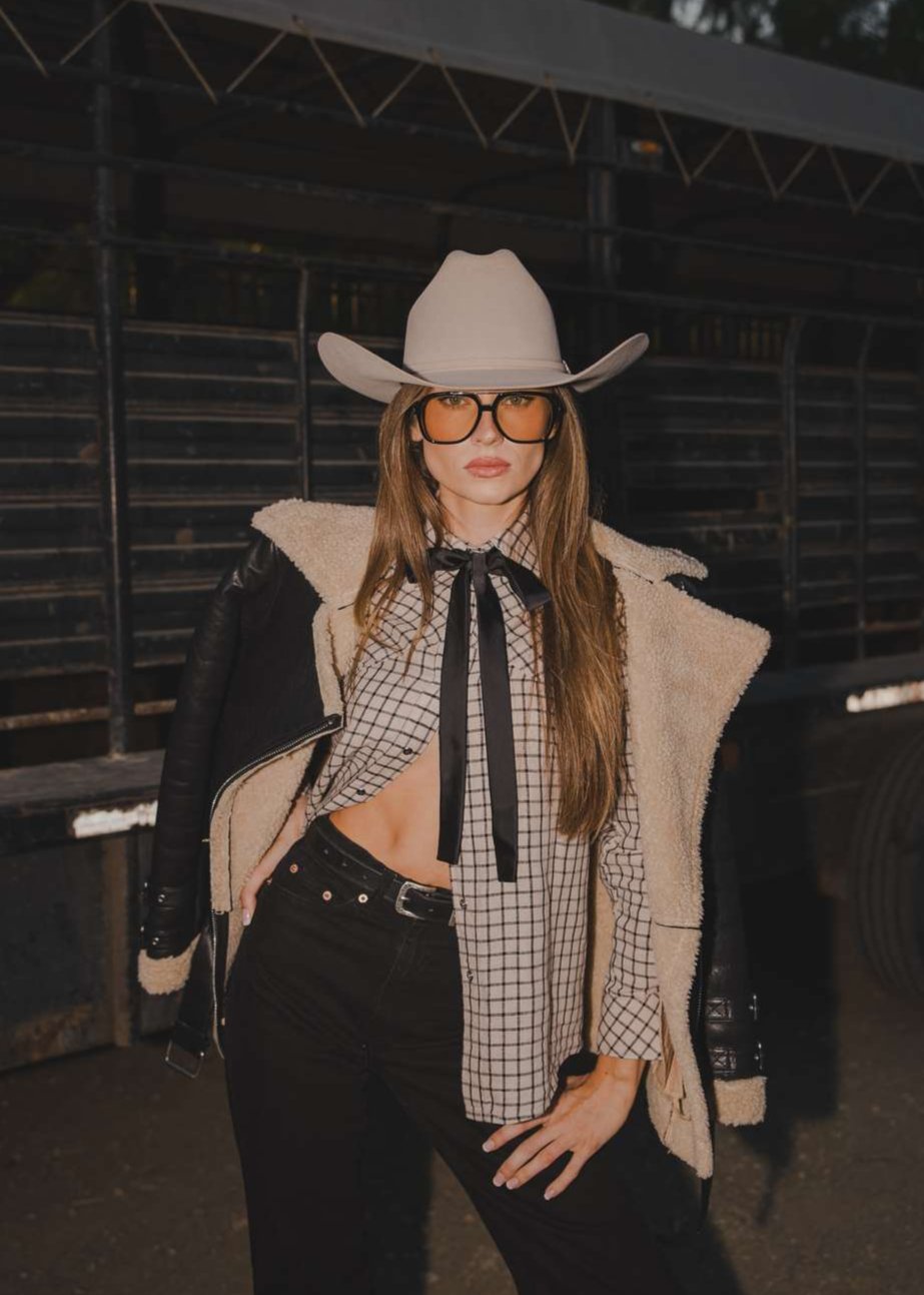 Milton Menasco | Colt Check Western Shirt, Street_and_Saddle, local_plus_size_inclusive_ethical