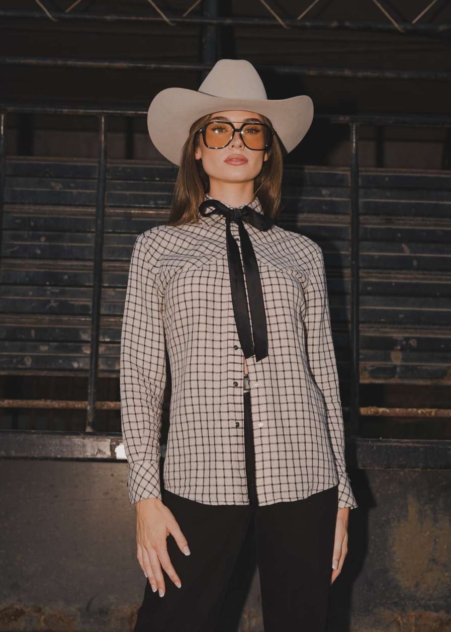 Milton Menasco | Colt Check Western Shirt, Street_and_Saddle, local_plus_size_inclusive_ethical