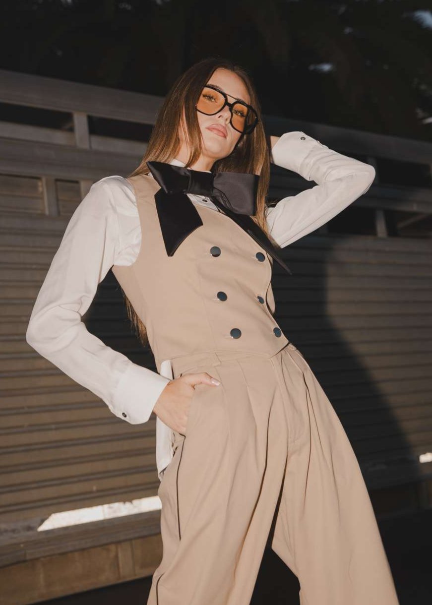 Milton Menasco | Hickstead Double Breasted Vest, Street_and_Saddle, local_plus_size_inclusive_ethical