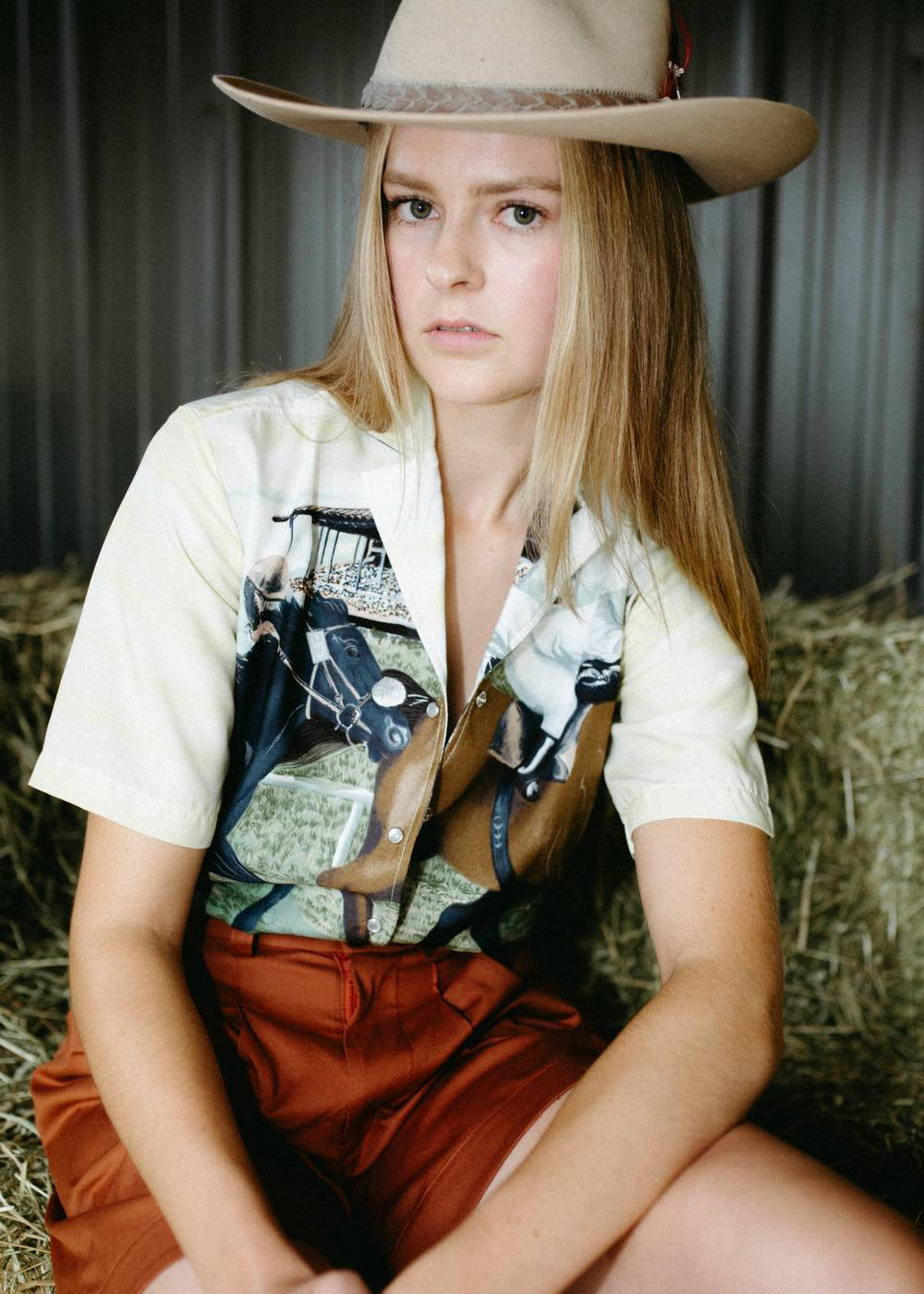Vaquero | Horse Print Shirt, Street_and_Saddle, local_plus_size_inclusive_ethical