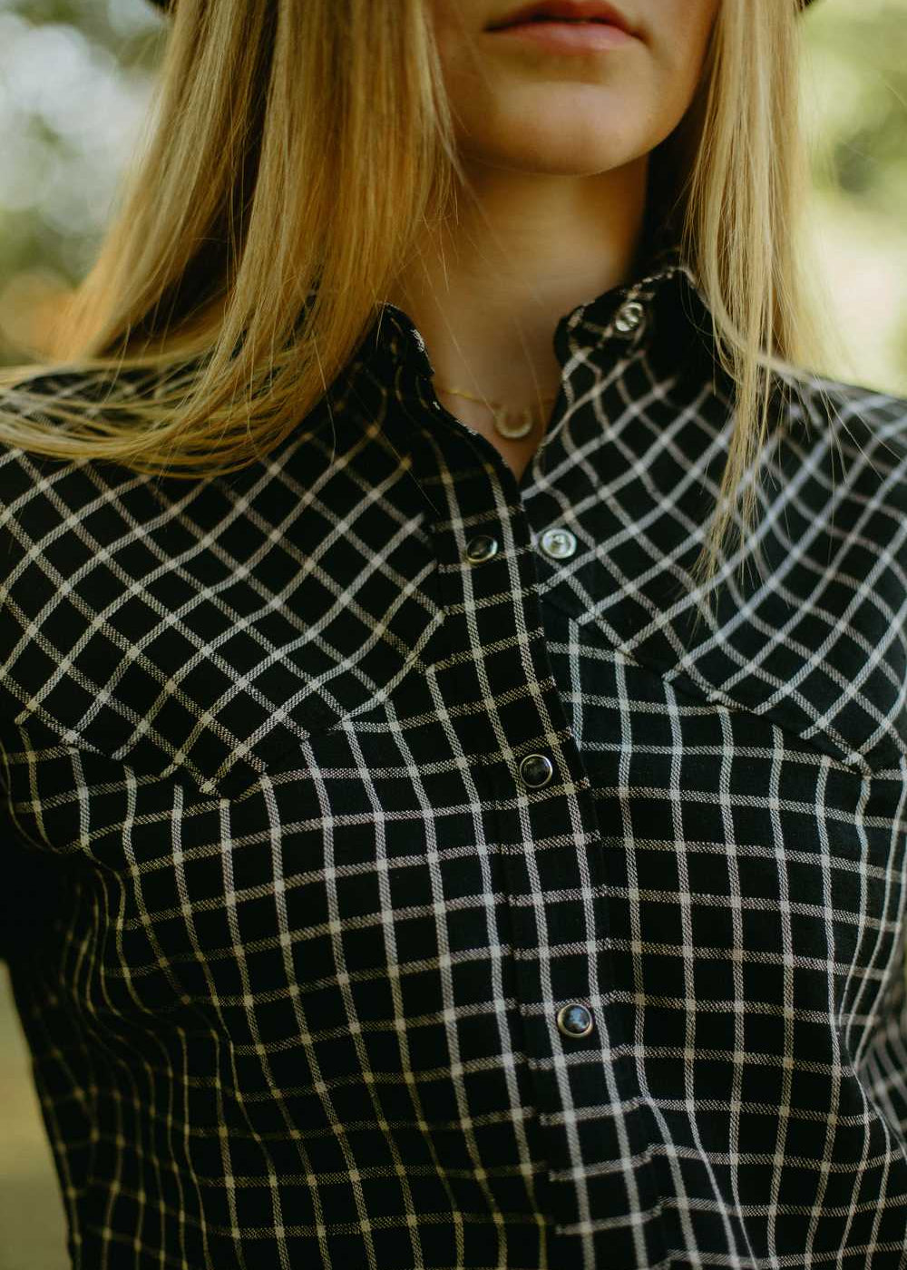 Milton Menasco | Colt Check Western Shirt, Street_and_Saddle, local_plus_size_inclusive_ethical