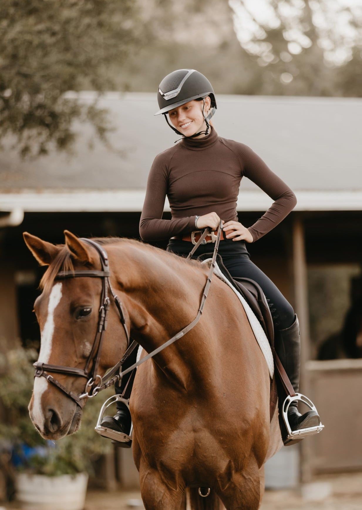 Milton Menasco | Turnout Rib Turtleneck *New Colours* - Street and Saddle