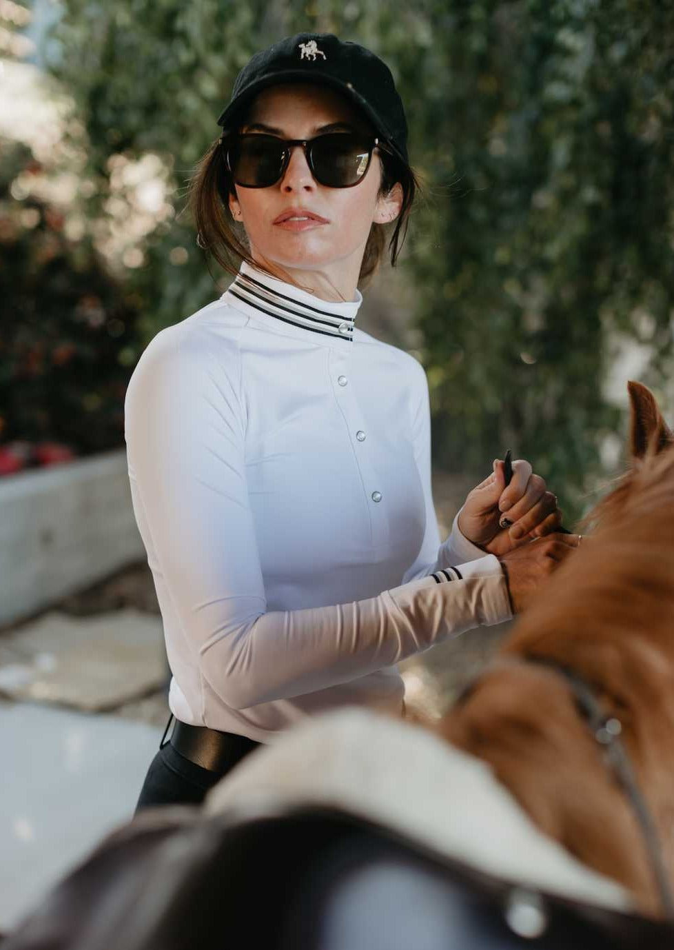 Milton Menasco | Gimme Ribbon Top in White - Street and Saddle