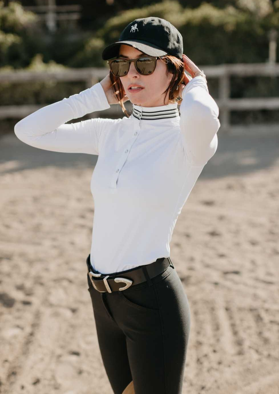 Milton Menasco | Gimme Ribbon Top in White - Street and Saddle