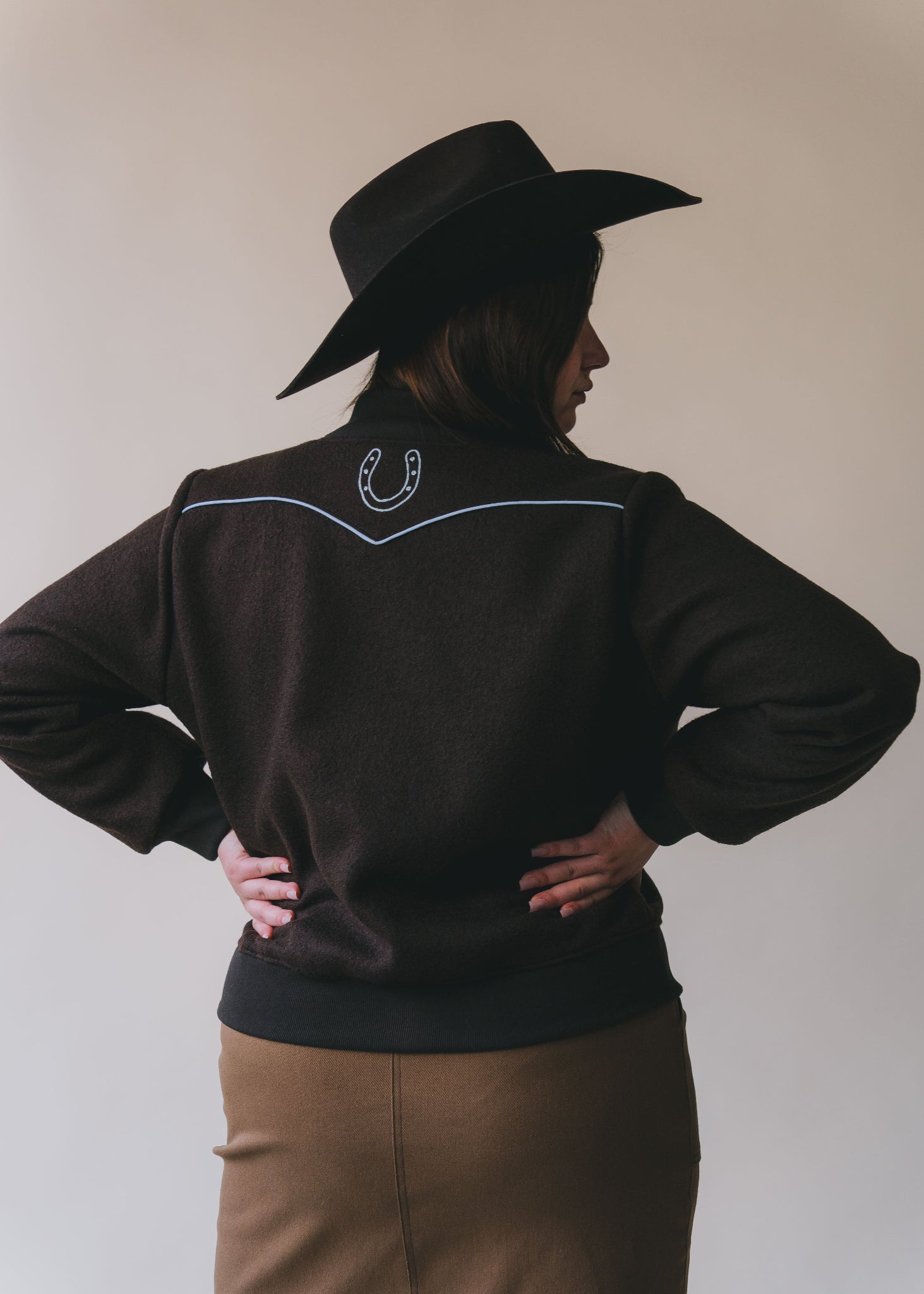 The Lucky | Wool Varsity Jacket