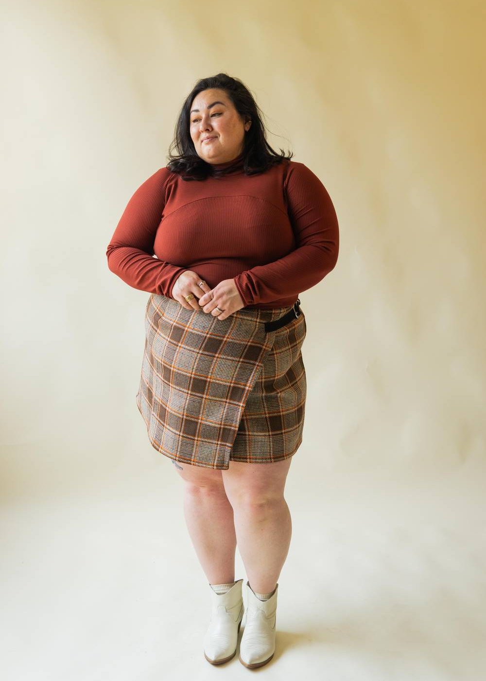 Turnout | Rib Turtleneck Top, Street_and_Saddle, local_plus_size_inclusive_ethical