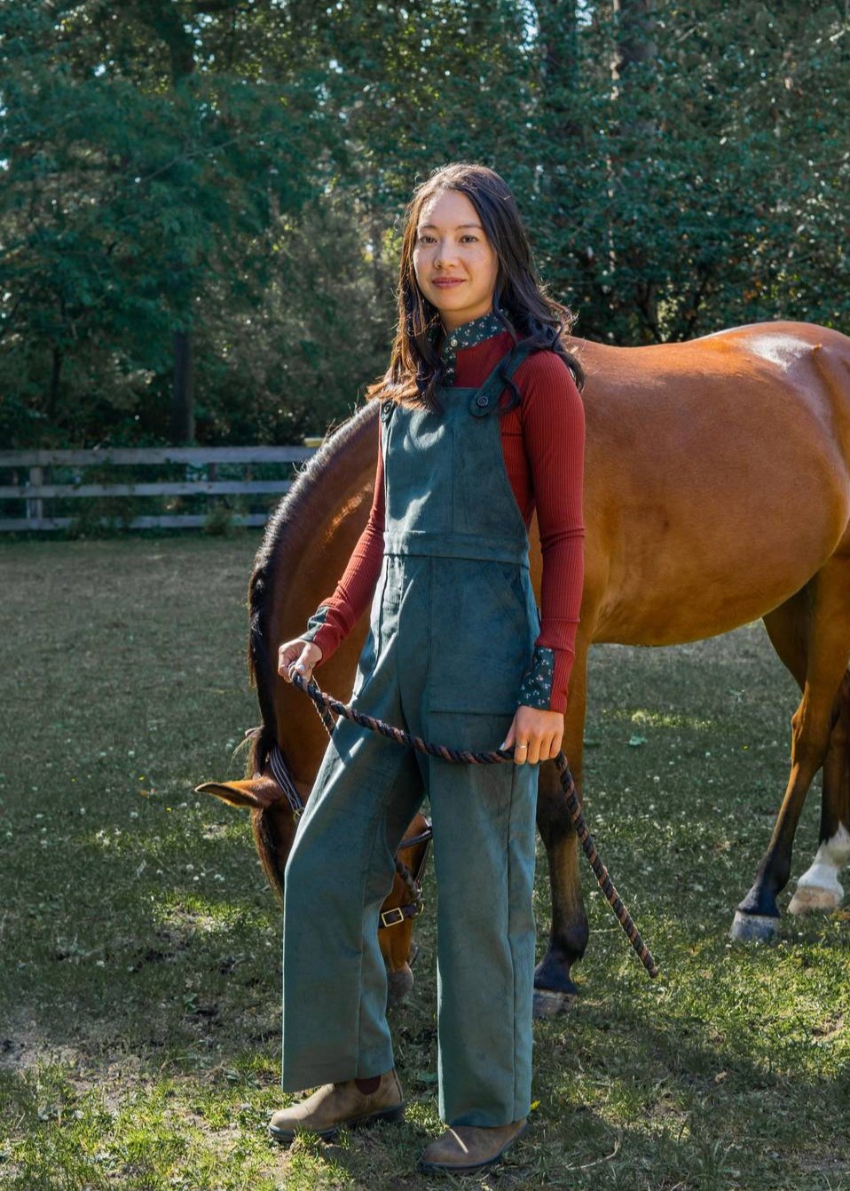 Ardennes | Stretch Corduroy Overalls, Street_and_Saddle, local_plus_size_inclusive_ethical