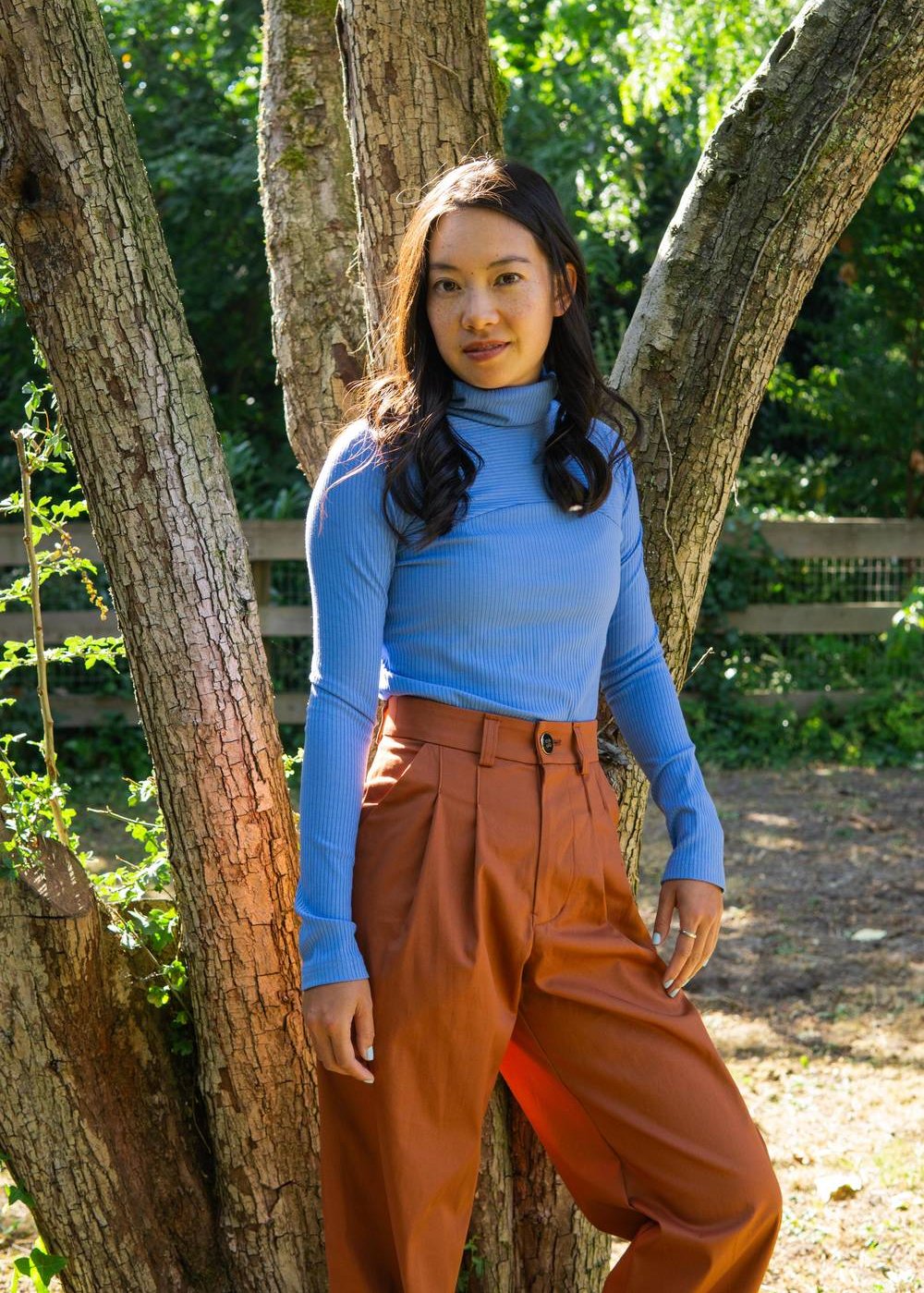 Turnout | Rib Turtleneck Top, Street_and_Saddle, local_plus_size_inclusive_ethical