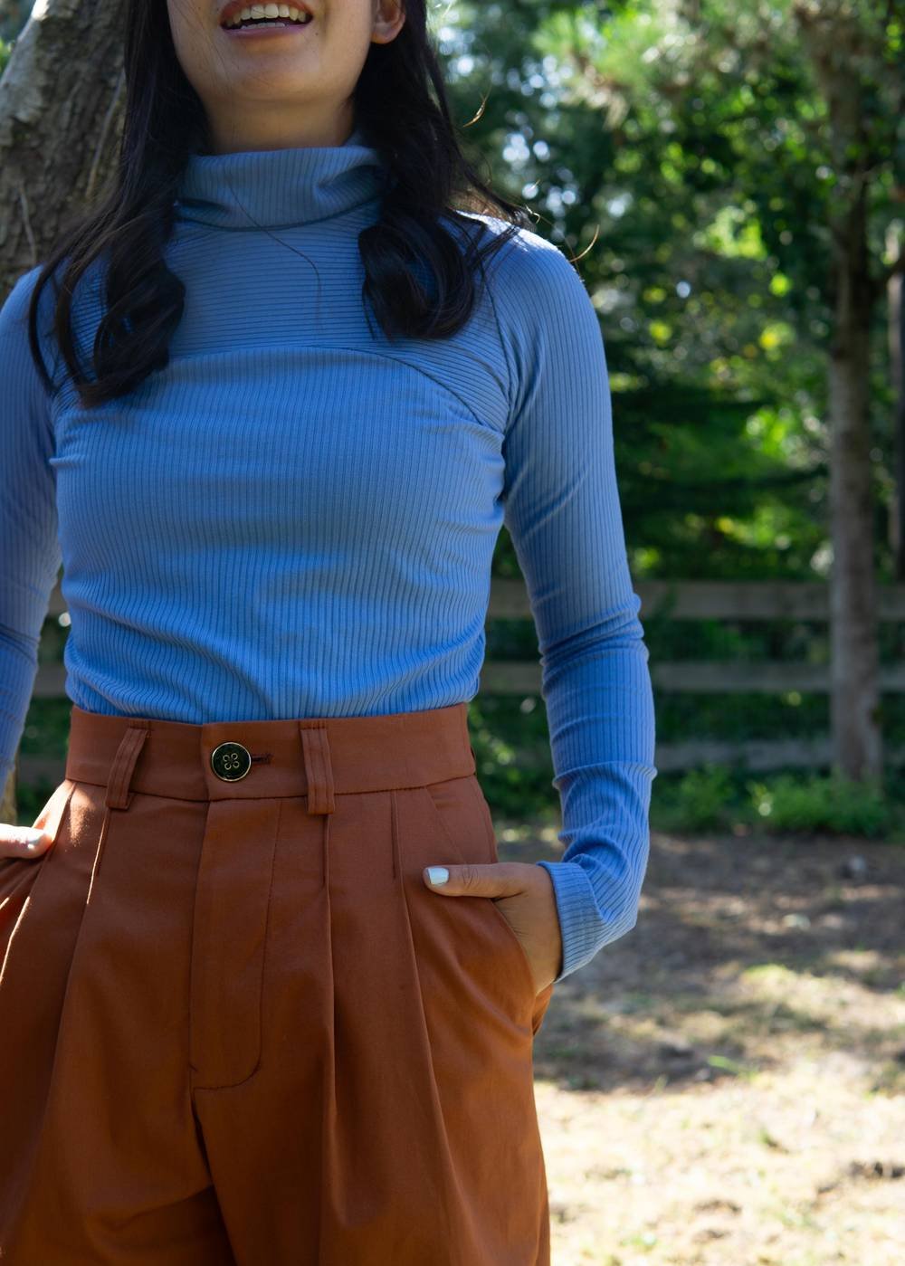 Turnout | Rib Turtleneck Top, Street_and_Saddle, local_plus_size_inclusive_ethical