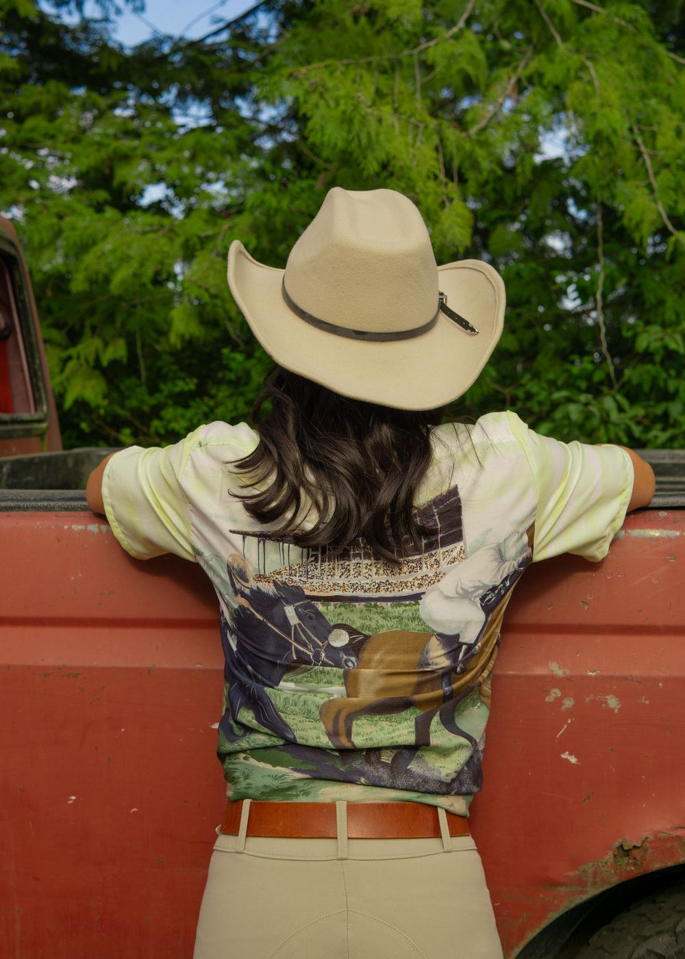 Vaquero | Horse Print Shirt, Street_and_Saddle, local_plus_size_inclusive_ethical