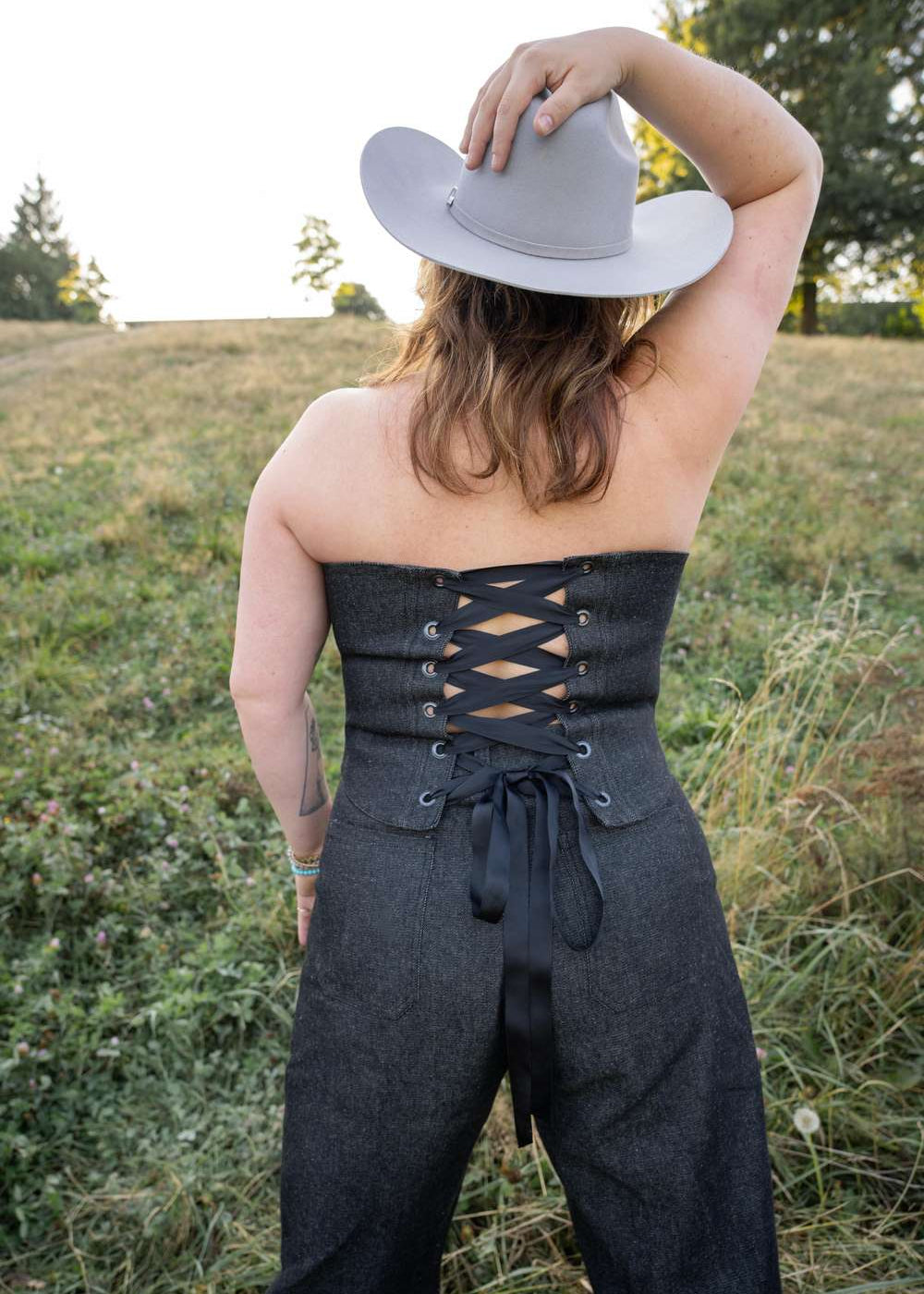 Cabriolet | Denim Corset, Street_and_Saddle, local_plus_size_inclusive_ethical