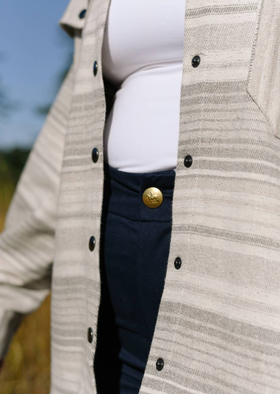 Pegasus | Stretch Twill Cotton Shorts, Street_and_Saddle, local_plus_size_inclusive_ethical