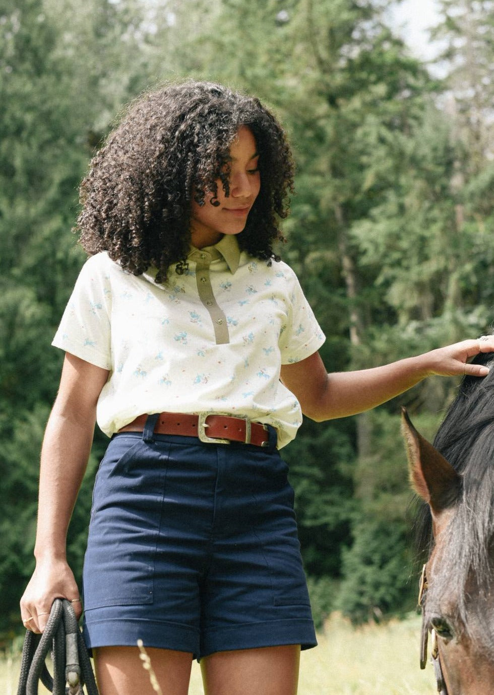 Pegasus | Stretch Twill Cotton Shorts, Street_and_Saddle, local_plus_size_inclusive_ethical