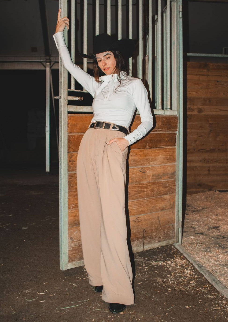 Milton Menasco | Hickstead Pleated Trouser with Piping, Street_and_Saddle, local_plus_size_inclusive_ethical