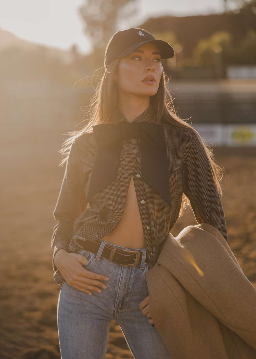 Milton Menasco | Jumbo Lariat Tie, Street_and_Saddle, local_plus_size_inclusive_ethical