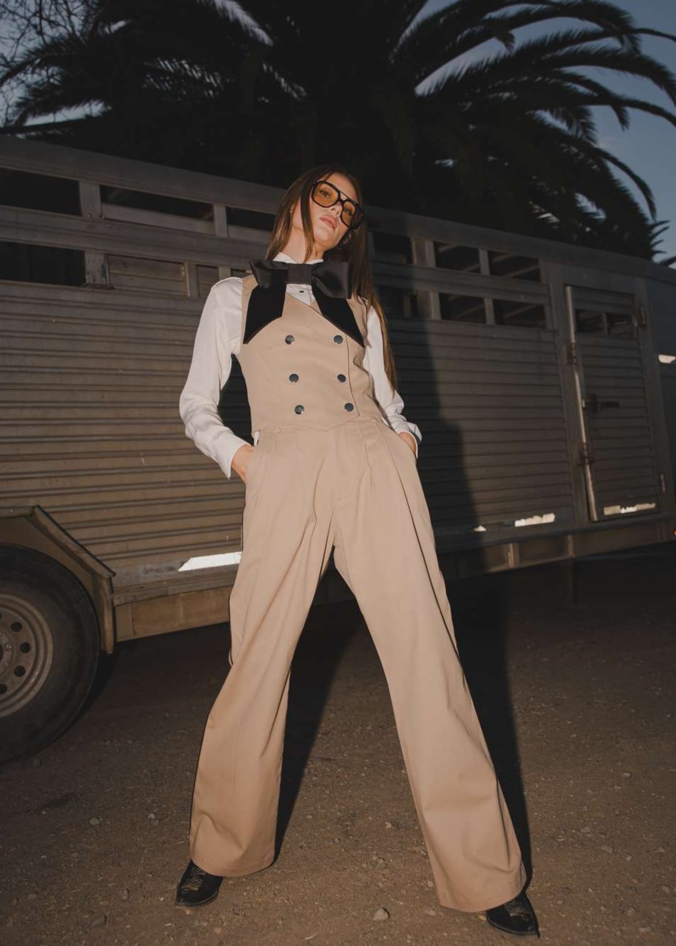 Milton Menasco | Hickstead Pleated Trouser with Piping, Street_and_Saddle, local_plus_size_inclusive_ethical
