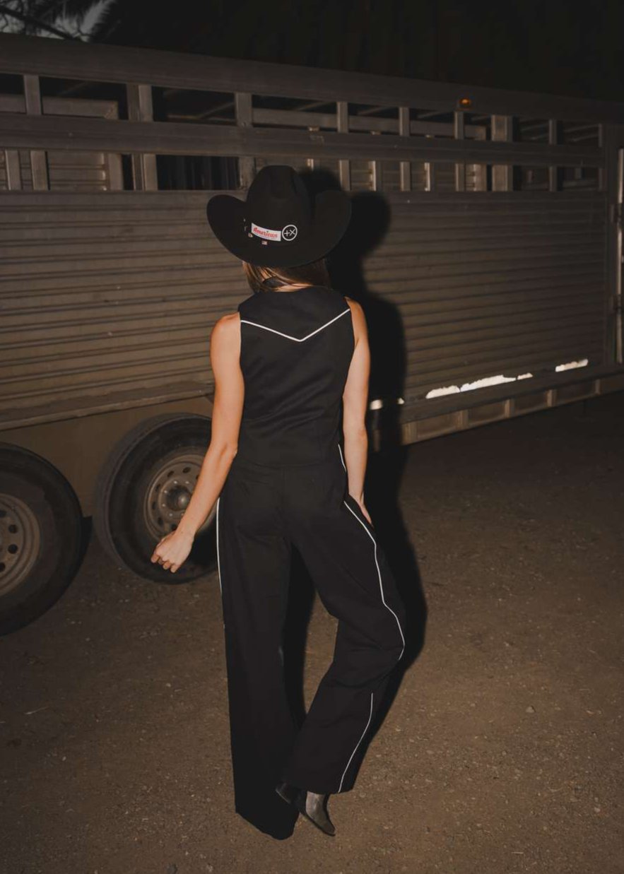 Milton Menasco | Hickstead Pleated Trouser with Piping, Street_and_Saddle, local_plus_size_inclusive_ethical