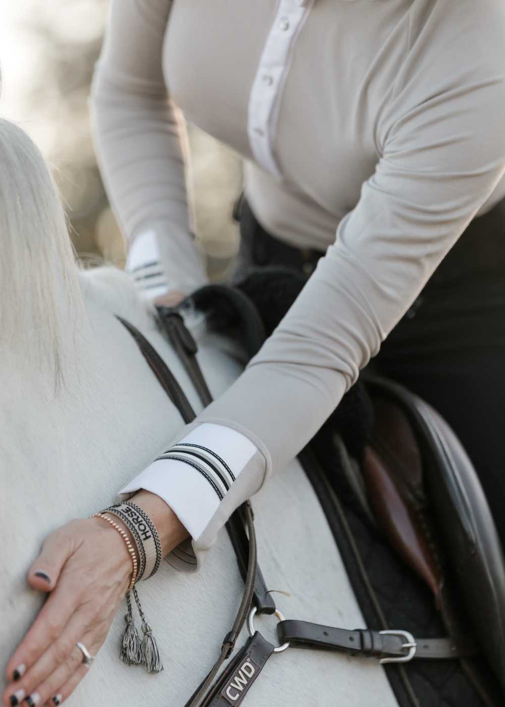 Milton Menasco | Gimme Ribbon Equestrian Top - Street and Saddle