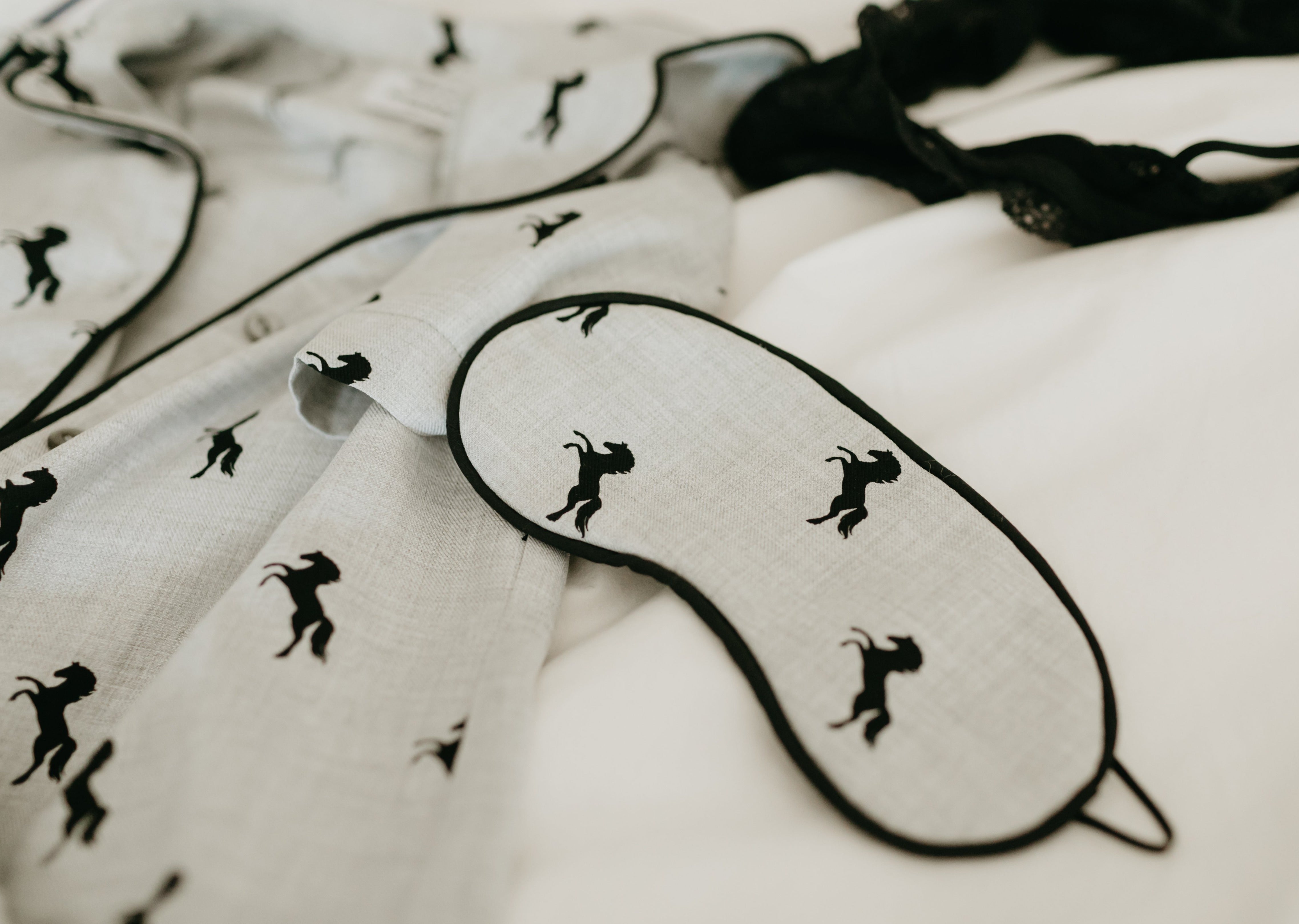 Milton Menasco | Pony Dreams Sleep Mask - Street and Saddle